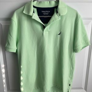 Lime colored Large Men’s Nautica polo